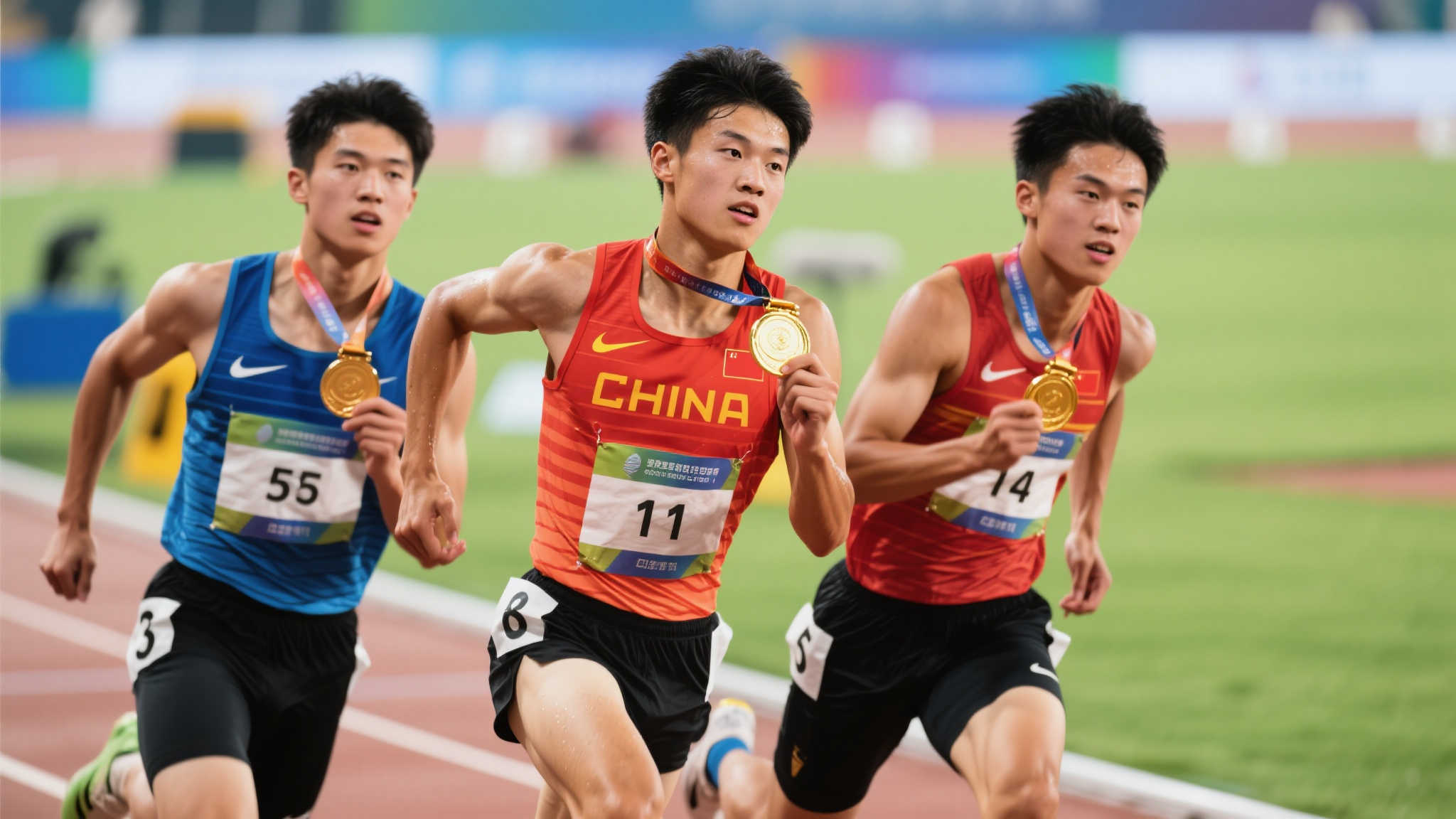 2金2银3铜!北京一零一中矿大分校田径队闪耀海淀赛场 2金2银3铜!北京一零一中矿大分校田径队闪耀海淀赛场